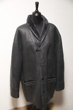 C&A Westbury Echtleder Herrenjacke schwarz Lederjacke Gr. 58 Winterjacke gefütte