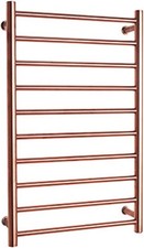 Roségold Elektrisch Beheizter Handtuchhalter Wärmer Heizkörper Timer Thermostat Niedrig Kosten