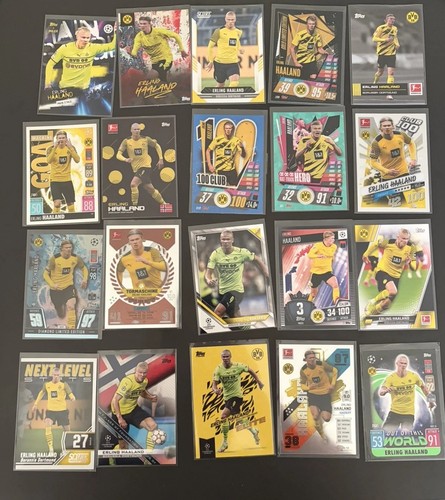 Erling haaland lot topps ucl - erling,