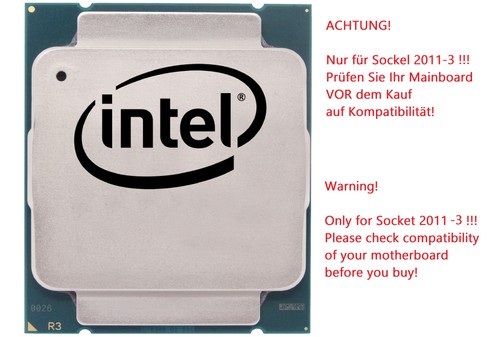 Intel core 6850k 6x - intel, i7-6850k