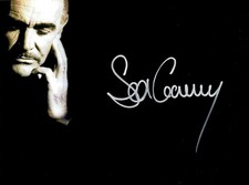 Sean Connery Autograph + COA (James Bond 007)