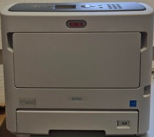 OKI ES7131 Mono LED Drucker A4 mit Toner 100 %, Gebraucht