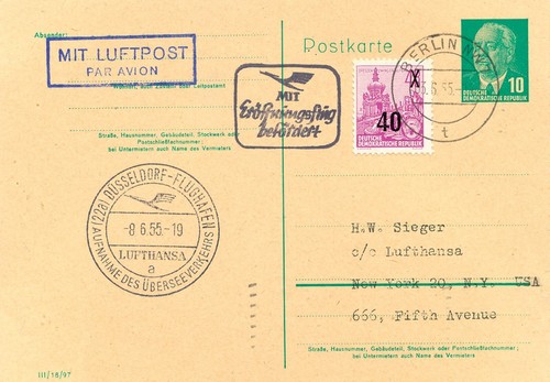 Ddr 1955 extrem selt - 1955,