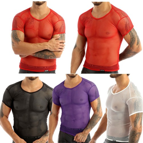 Herren unterhemd mesh - unterhemd,