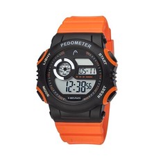 HEAD Uhr mit Schrittzähler aus der »MONTREAL« Kollektion in orange - H140104