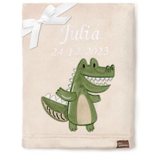 Personalisierte Babydecke mit