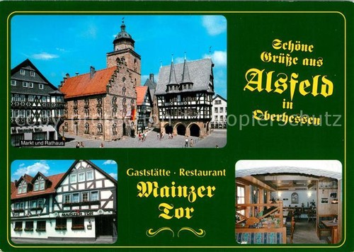 Alsfeld marktplatz rathaus - alsfeld,