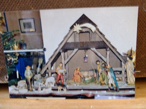 Weihnachtskrippe mit figuren - weihnachtskrippe,