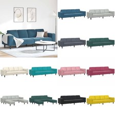 Sofa Set Samt Wohnzimmer Couch