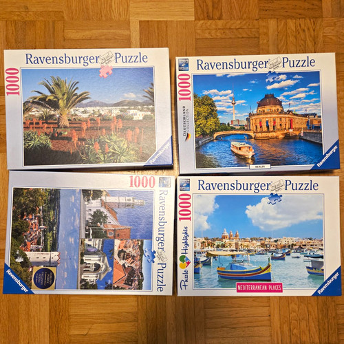 Ravensburger puzzle 4er - puzzle, set