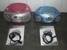 CD Radio Cassetten Recorder Soundmaster 2 Stück+Anleitungsbuch,Cd,Radio,Kasette