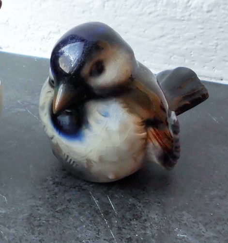 Keramik vogel meise von - keramik,
