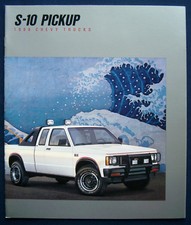 Prospekt brochure 1988 Chevrolet Chevy S-10 Pickup (USA)