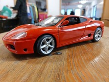Modellauto Ferrari 360 Modena 1:18 hotwheels Speed Serie rot 1999