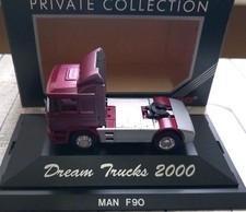 MAN F90 Dream Trucks 2000 PC- MODELL Herpa Solozugmaschine 1/87