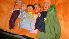 alte Kasper Handpuppen