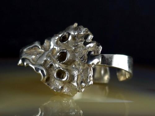 Ring silber 835 modernist - ring,