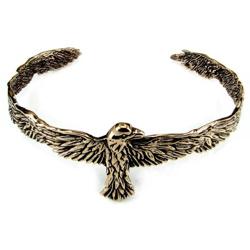Rabe armreif bronze symbol - armreif,
