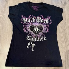 Girlie T-Shirt - HARD ROCK CAFE HAMBURG / Größe M / Beidseitig Bedruckt / HRC