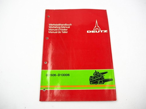 Deutz 2506 3006 4006 - deutz, d