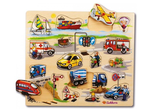 Eichhorn holz steckpuzzle - eichhorn, holz-steckpuzzle