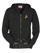 STAR TREK HOODIE FULL ZIP HOODIES FILM TV SERIE COMIC VIDEOSPIELE