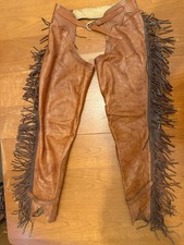 Leder Fransen Handarbeit Y2K