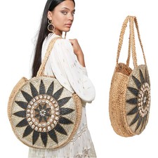 Runde Tasche "Zansibar" Jute
