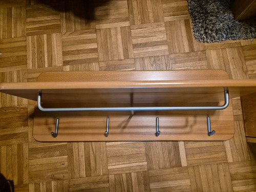 Wandgarderobe mit ablage - wandgarderobe,