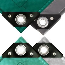 500g/m² PVC Abdeckplane mit Ösen, UV stabil wasserdicht & reißfeste Planen #1852