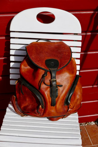 Sonnenleder rucksack aus - rucksack,