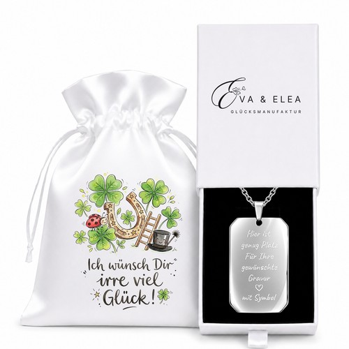 Kette mit gravur ich - mit,