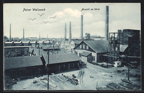 Peine walzwerk ansicht im - walzwerk,,