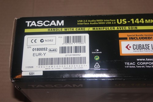 Tascam 144 mkii - us-144, audio