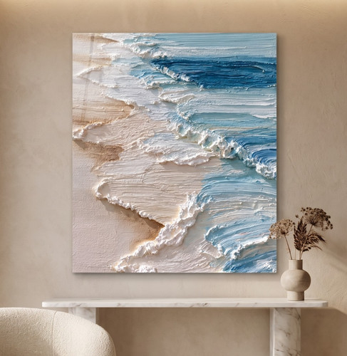 Wandbild meer strand wellen - meer,