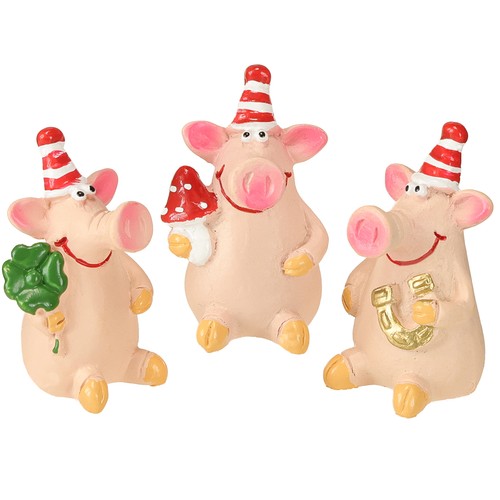 Glücksschwein figuren mit - figuren,