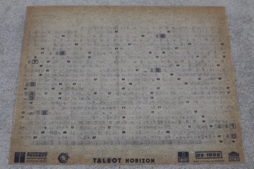 Peugeot talbot horizon - /,