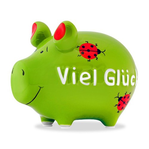 Sparschwein viel glück - glück, ca