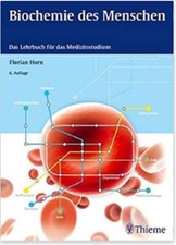 BIOCHEMIE DES MENSCHEN, Horn, Lehrbuch für das Medizinstudium, NEU/OVP
