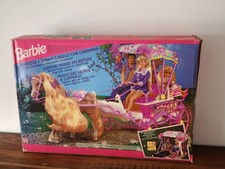 Barbie Traumpferd mit Kutsche