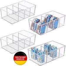 4x Kühlschrank Organizer Set