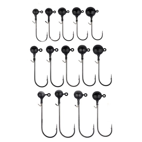 Tungsten jighaken 14g - tungsten, 3,5g-14g