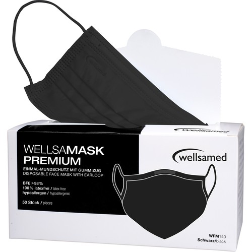 Wellsamask mundschutz schwarz - wellsamask,