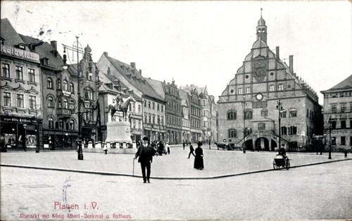Plauen vogtland - ak,