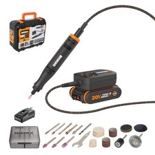 WORX Akku Multifunktionswerkzeug 18V - Flexibles Rotationswerkzeug für Präzision