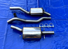 Edelstahl Auspuffanlage VW