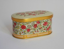 alte Blechdose Dose Teekanne