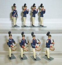 8 Zinnfiguren Heyde Preussen