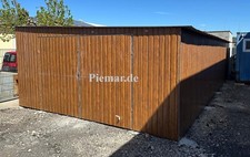 Blechgarage 5x8x2,4m Garage