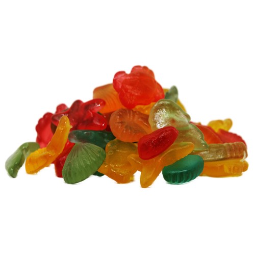 Fruchtgummi süße meerestiere - fruchtgummi,